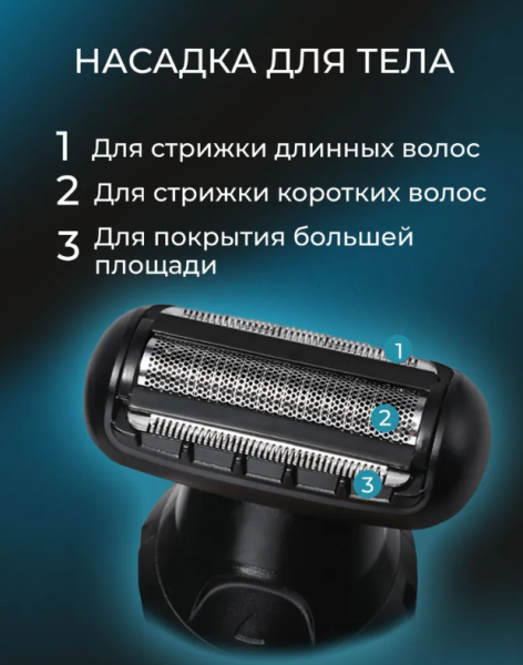 Профессиональный триммер KEMEI KM-696 5 в 1 для стрижки волос, бороды, усов и ухода за телом с подставкой (5 насадок, LED-дисплей)